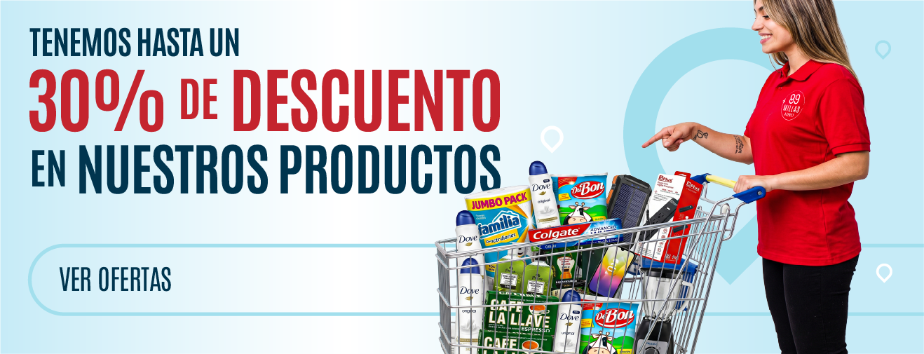 treinta porciento off en todos los productos